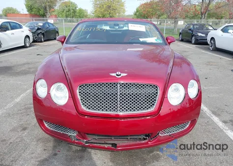 2007 Bentley Continental Gtc z USA, uszkodzony, nr VIN SCBDR33W87C049953